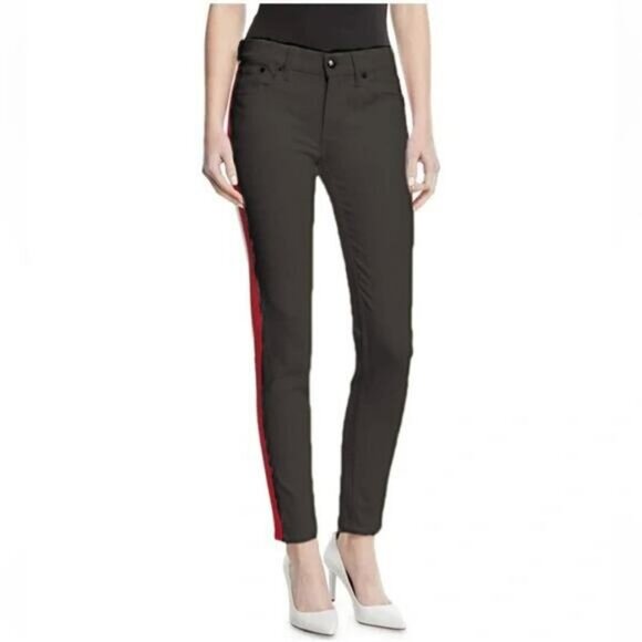 Ralph Lauren Denim - POLO Ralph Lauren The Tompkin Skinny Red Tuxedo Stripe Jean Size 29